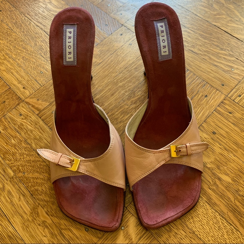 Women’s high heel slides